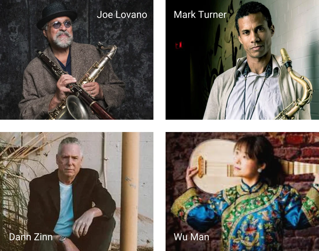 Joe Lovano, Mark Turner, Paul McCandless, Wu Man Launch JAMBAR Presents at CJC!