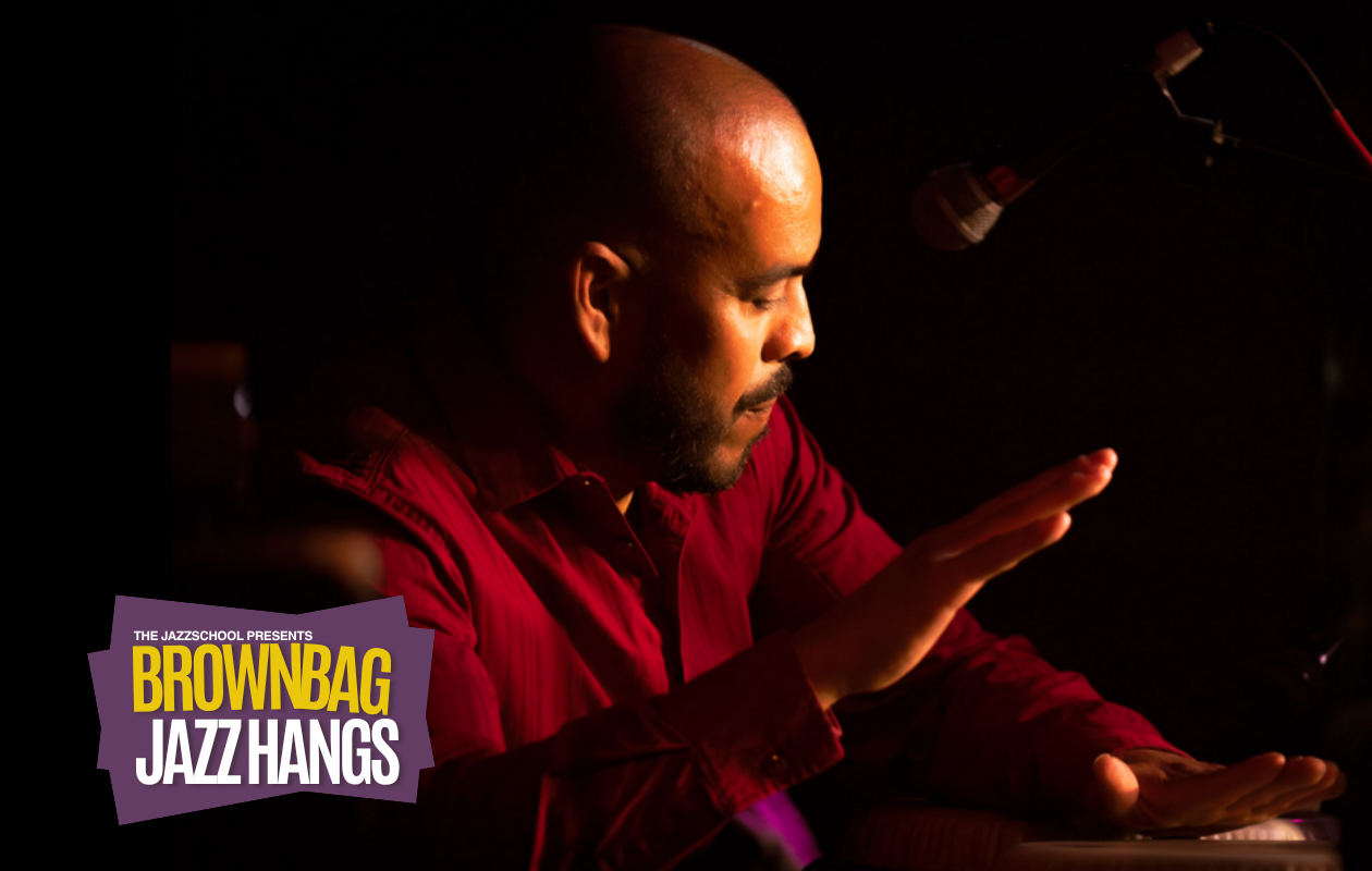 FREE! Brown Bag Jazz Hangs: Javier Navarrette on Percussionist Bandleaders